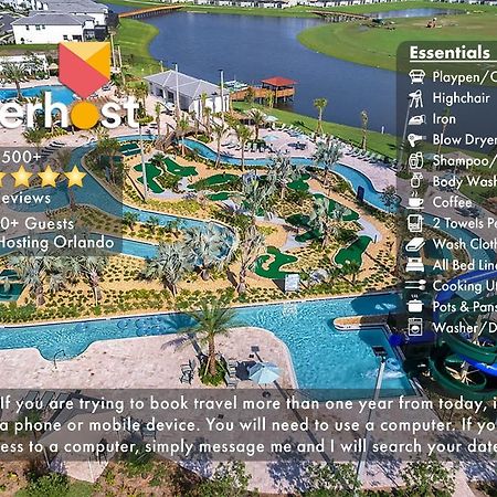 C - New 4 Bedroom Home - 5 Miles To Disney - Free Water Park - Private Pool Kissimmee Εξωτερικό φωτογραφία
