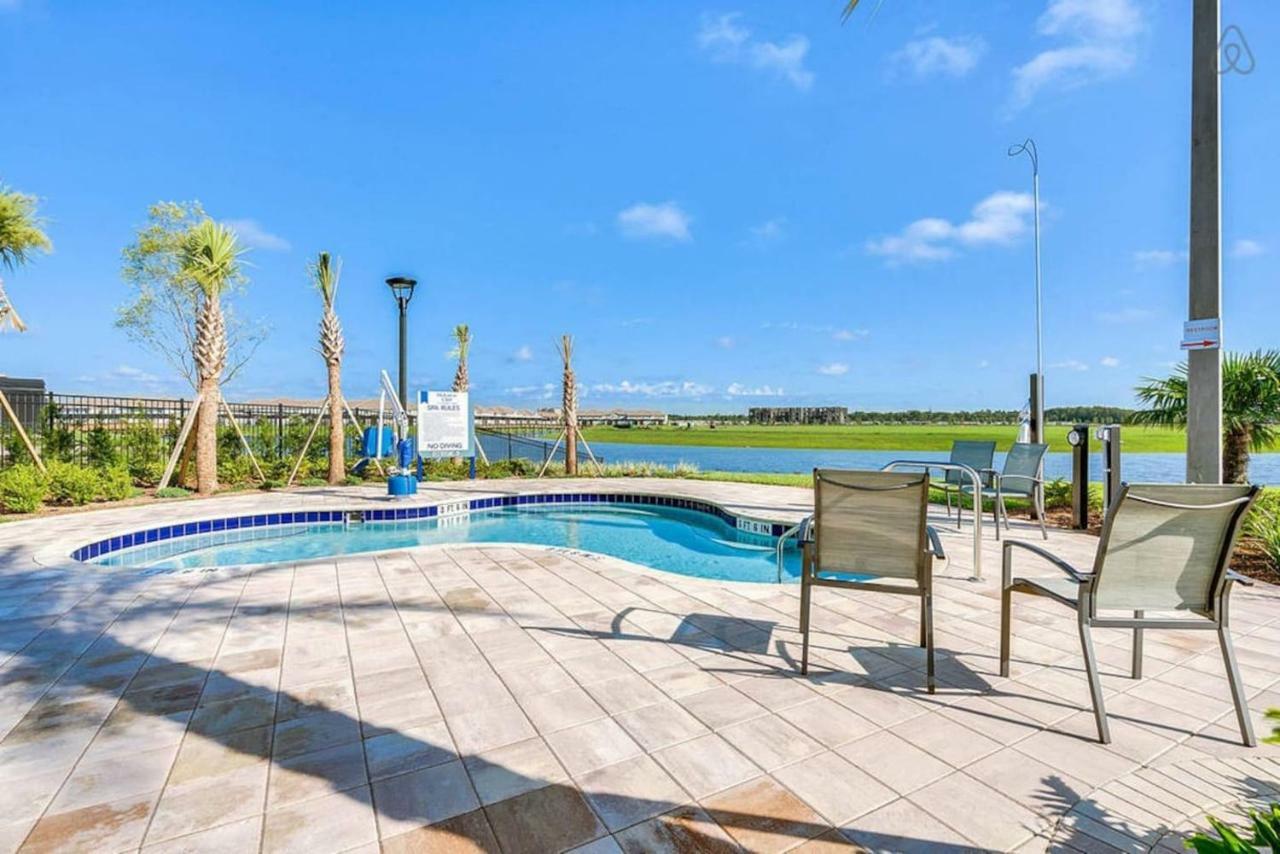 C - New 4 Bedroom Home - 5 Miles To Disney - Free Water Park - Private Pool Kissimmee Εξωτερικό φωτογραφία