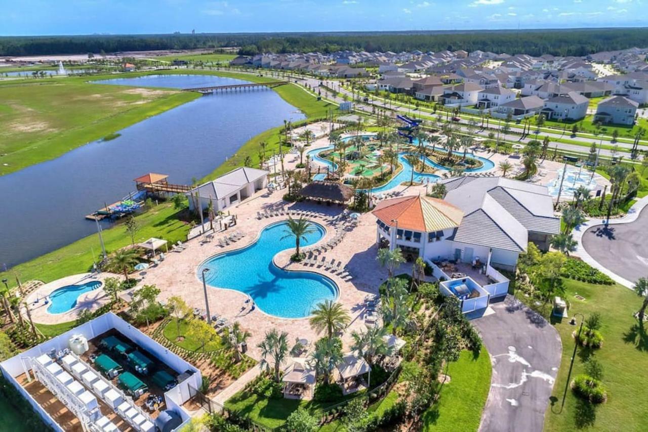 C - New 4 Bedroom Home - 5 Miles To Disney - Free Water Park - Private Pool Kissimmee Εξωτερικό φωτογραφία