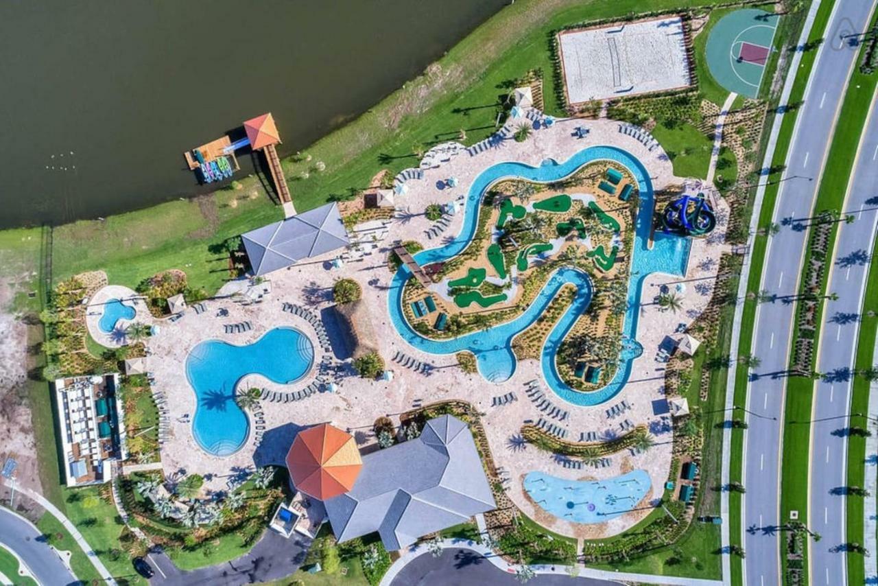C - New 4 Bedroom Home - 5 Miles To Disney - Free Water Park - Private Pool Kissimmee Εξωτερικό φωτογραφία