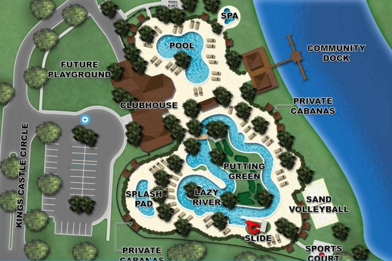 C - New 4 Bedroom Home - 5 Miles To Disney - Free Water Park - Private Pool Kissimmee Εξωτερικό φωτογραφία